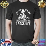Funny National Boss Day Waiting For My Staff Employer Premium T-Shirt
