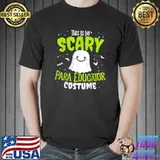 Funny PARA Educator Halloween Nothing Scares Easy Costume T-Shirt