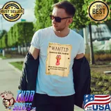 Funny Wanted Turkey Thanksgiving Costume Novelty T-Shirt