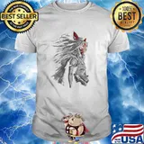 Fury of the Princess Anime Digital Painting Classic T-Shirt