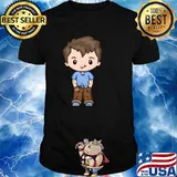 Gay Burnette LGBTQ Gay Brunetter Male Fun Rainbow Pocket Gay-Bee T-Shirt