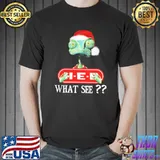 Gecko Heb What See Christmas Shirt Unisex