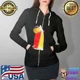 German Flag Prost 2021-2022 Shirt Full Zip Hooded