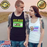 Get High Watch Horror Canabis Shirt Tank Top