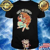 Ghost And Darkness Tattoos Girl Lepoard Shirt