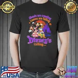 Ghouls Are Crawling Leaves Are Falling Disney’s Calling Mickey Mouse Minnie Donald Shirt Unisex