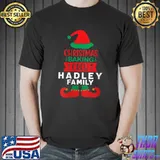 Hadley Family Christmas Baking Crew Matching Elf T-Shirt Unisex