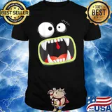 Halloween Big Monster Face Party Shirt
