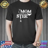 Halloween Momster Funny Halloween Mom Raglan Baseball T-s Unisex