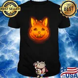 Halloween Pumpkin cat T-Shirt
