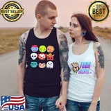 Halloween Scary Costume Face Horror Shirt Tank Top
