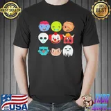 Halloween Scary Costume Face Horror Shirt Unisex