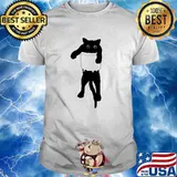 Hang loose black cat pocket art Classic T-Shirt