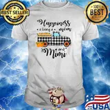 Happiness Is Being A Mom And Mimi Pumpkin Fall Thanksgiving T-Shirt