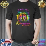 Happy 55th Birthday Decoration Made In November 1966 T-Shirt Unisex