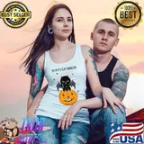 Happy catoween pumpkin Halloween kawaii kitten T-Shirt Tank Top
