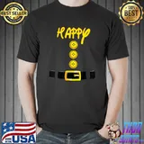 Happy Halloween Dwarf Costume Color Matching T-Shirt