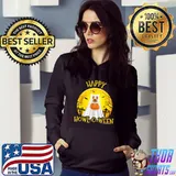 Happy Howl O Ween Tee Funny Halloween Dog T-Shirt