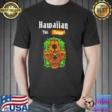 Hawaiian Travel Tropical tiki totem shirt