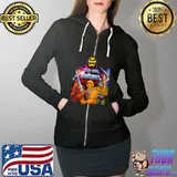 He Man T-Shirt Full Zip Hooded