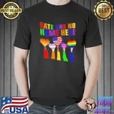Heart hate has no home here LGBT shirt