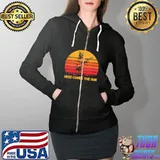 Here Comes The Sun - Autumn Cats Vintage Shirt Full Zip Hooded