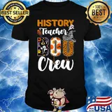 History Teacher Boo Crew Funny Halloween Matching Costume Premium T-Shirt