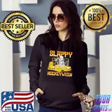 Hockey Slappy Hockeyween Skull Shirt Hoodie