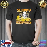 Hockey Slappy Hockeyween Skull Shirt