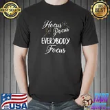 Hocus Pocus Everybody Focus Halloween Funny Teacher Costume T-Shirt