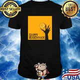 Hodling Crypto Halloween Bitcoin happy hodlween Scary T-Shirt