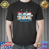Hope For A Cure Diabetes Awareness Skull Christmas Shirt