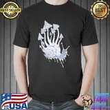 Horror Mushroom Snail Shirt Unisex