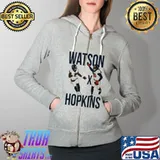 Houston Texans 4 Deshaun Watson Shirt Full Zip Hooded