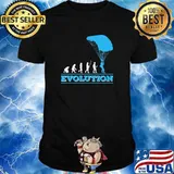 Human Evolution Parachute Shirt