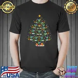 Hummingbird Lover Xmas Lighting Hummingbird Christmas Tree T-s Unisex