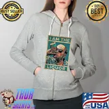 I am the Liquor Man Essential T-Shirt Full Zip Hooded