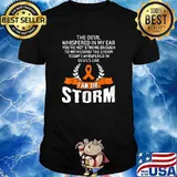 I Am The Storm Leukemia Awareness T-Shirt