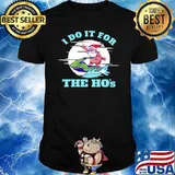 I do it for the hos jetski santa xmas shirt