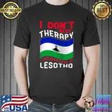I Don't Need Therapy I Just Need To Go To Lesotho Premium T-Shirt