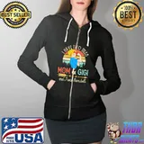 I Have Two Titles Mom And Gigi And Trock Them Both Vintage Shirt Full Zip Hooded