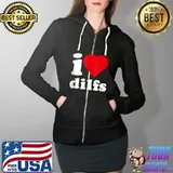 I Heart Dilfs Porn Lover Mature Sexy Single Mom Fans Meaning T-s Full Zip Hooded