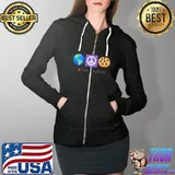 I Heart Podlandings Classic T-Shirt Full Zip Hooded