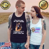 I'll Put You In The Trunk And Help People Look For You Don't Test Me Germanshepherd Shirt Tank Top