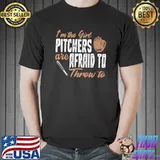 I'm the Girl Pitchers are Afraid to Throw to Softball Premium T-Shirt Unisex