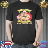 I Served My Country What Did You Do America Flag Shirt