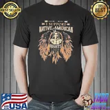 I support native american rights angel shirt