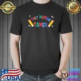 I Teach Tiny Humans - For Preschool Teacher Of Tiny Humans Premium T-Shirt
