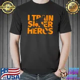 I train super heros Basketball Coach T-Shirt Unisex
