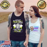 I've Got Picklebsall In My Veins And Jesus Heart Shirt Tank Top